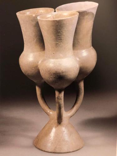 Vase Triple Support, Tappeh Marlik, Gilan, 1000 BC, National Museum, Tehran, Iran